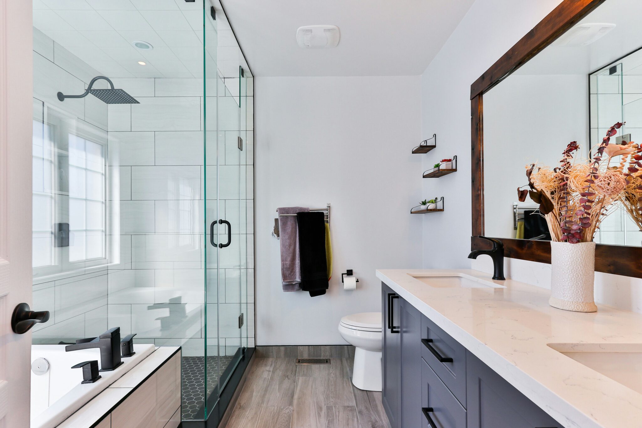 Featured image for the article: What is the Best Material for a Bathroom Vanity Top?