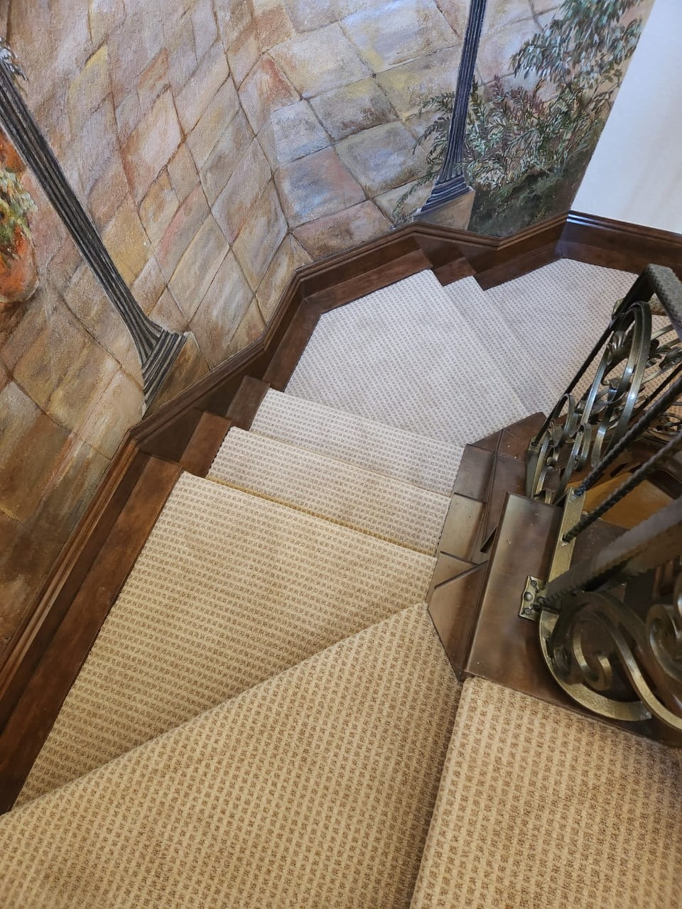 Stair Carpet Floor By Maximo
